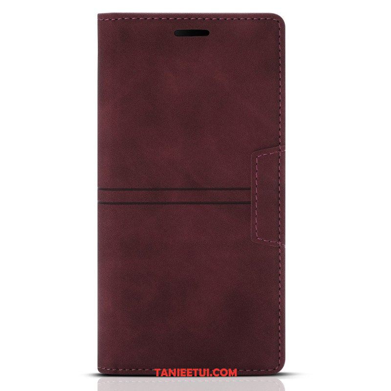 Etui Na Telefon do Samsung Galaxy A54 5G Etui Folio Stylowa Skórzana Moda