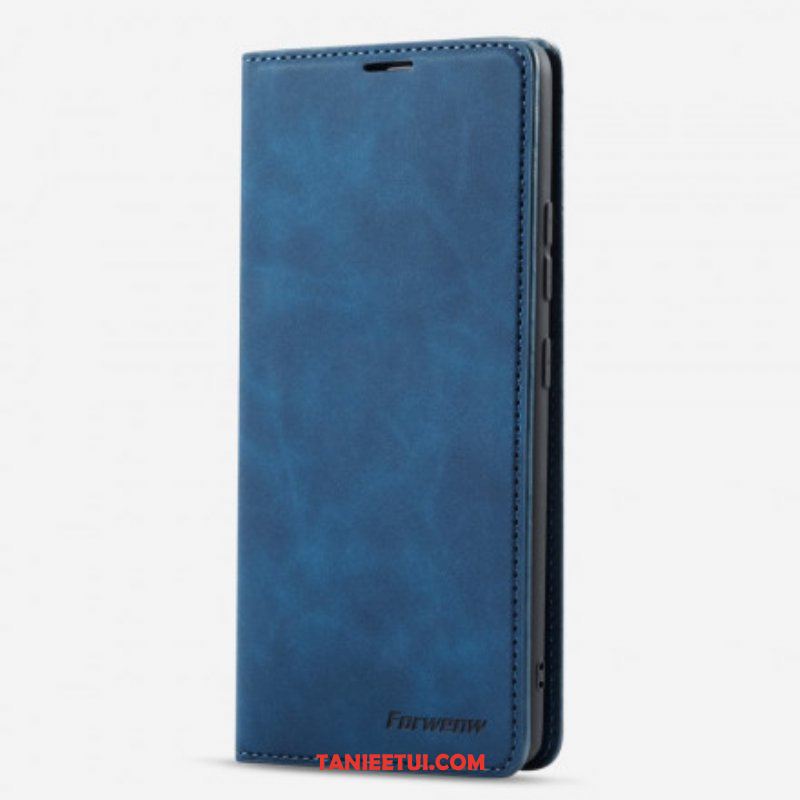 Etui Na Telefon do Samsung Galaxy M12 / A12 Etui Folio Forwenw Efekt Skóry