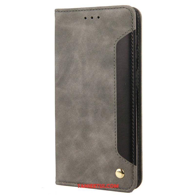 Etui Na Telefon do Samsung Galaxy M23 5G Etui Folio Podpis Dwukolorowy