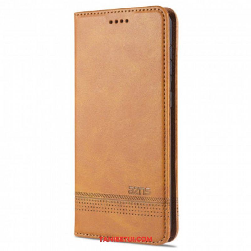 Etui Na Telefon do Samsung Galaxy S21 5G Etui Folio Stylizacja Skóry Azns