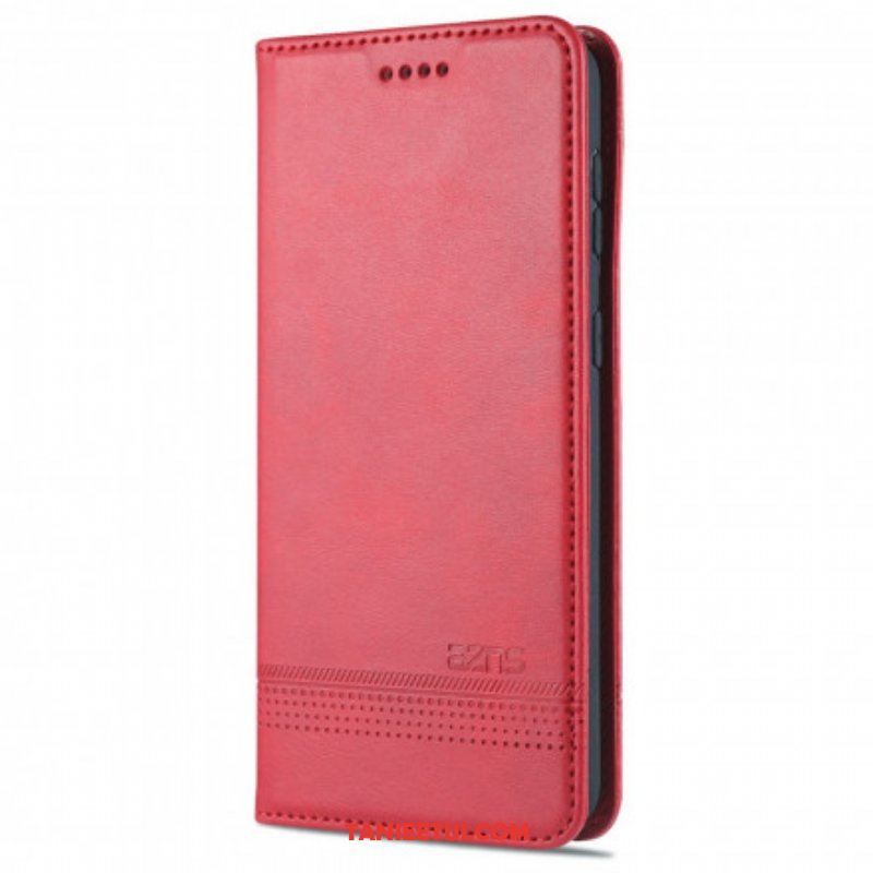 Etui Na Telefon do Samsung Galaxy S21 Ultra 5G Etui Folio Stylizacja Skóry Azns