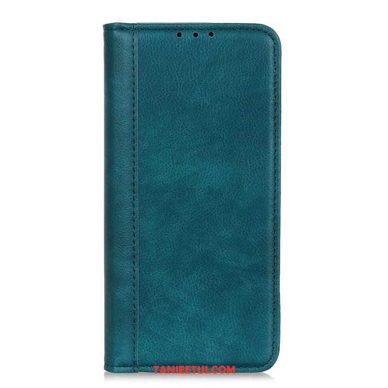 Etui Na Telefon do Samsung Galaxy S23 5G Etui Folio Dwoina Skóry