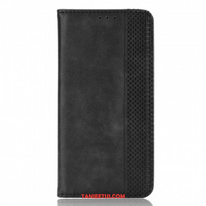 Etui Na Telefon do Samsung Galaxy Z Fold 3 5G Etui Folio Stylizowany Efekt Skóry