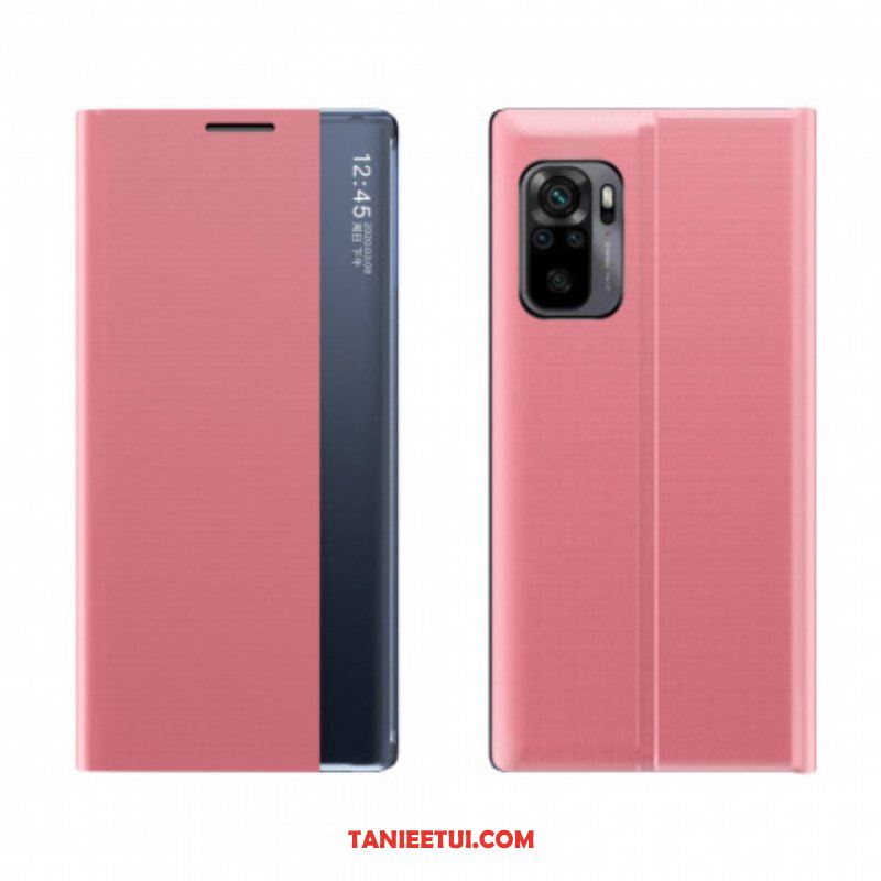 Etui Na Telefon do Xiaomi Redmi Note 10 / 10S Teksturowana Sztuczna Skóra