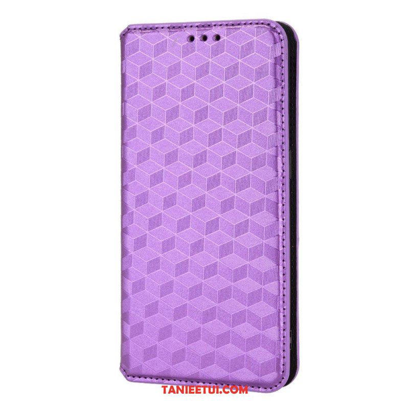 Etui Na Telefon do Xiaomi Redmi Note 11 / 11S Etui Folio Efekt Diamentowej Skóry 3d