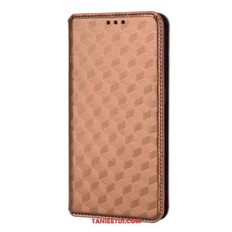 Etui Na Telefon do Xiaomi Redmi Note 11 / 11S Etui Folio Efekt Diamentowej Skóry 3d