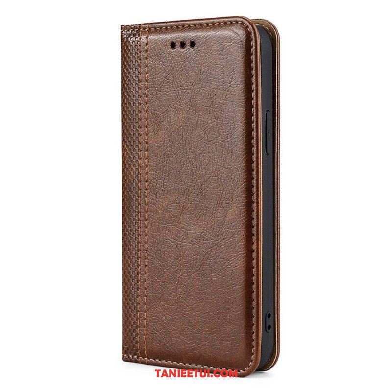 Etui Na Telefon do Xiaomi Redmi Note 11 Pro / 11 Pro 5G Etui Folio Teksturowany Efekt Skóry