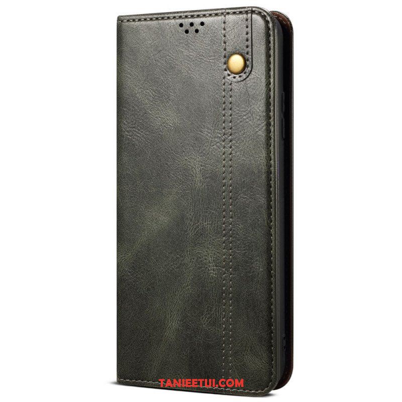 Etui Na Telefon do Xiaomi Redmi Note 11 Pro / 11 Pro 5G Etui Folio Woskowana Sztuczna Skóra