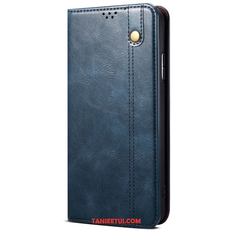 Etui Na Telefon do Xiaomi Redmi Note 11 Pro / 11 Pro 5G Etui Folio Woskowana Sztuczna Skóra