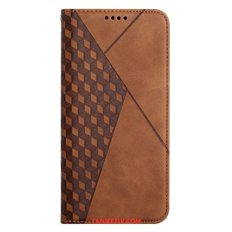 Etui Na Telefon do Xiaomi Redmi Note 11 Pro Plus 5G Etui Folio Wzór 3d Z Efektem Skóry