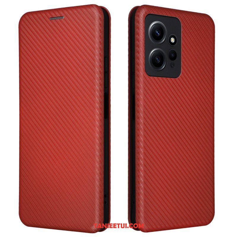 Etui Na Telefon do Xiaomi Redmi Note 12 4G Etui Folio Włókno Węglowe