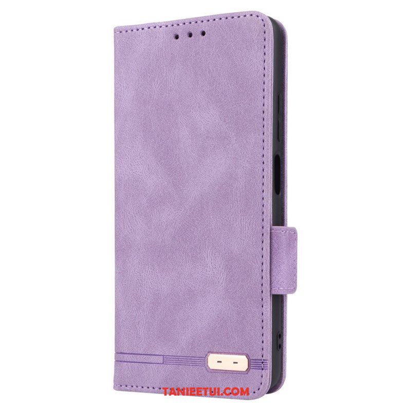 Etui Na Telefon do Xiaomi Redmi Note 12 Pro Etui Folio Stylowy Efekt Skóry