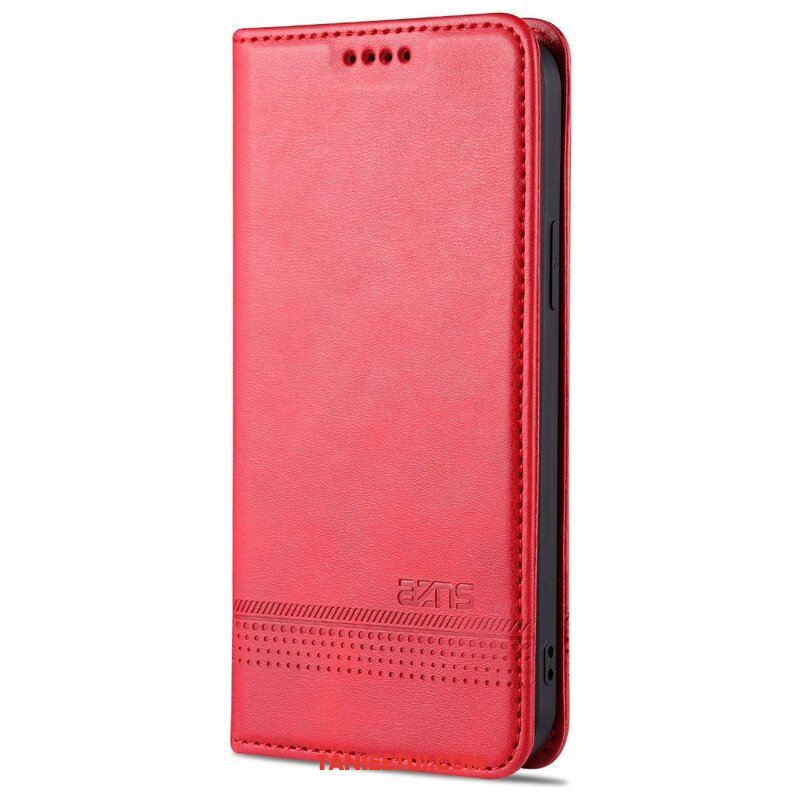 Etui Na Telefon do iPhone 13 Pro Etui Folio Stylizacja Skóry Azns