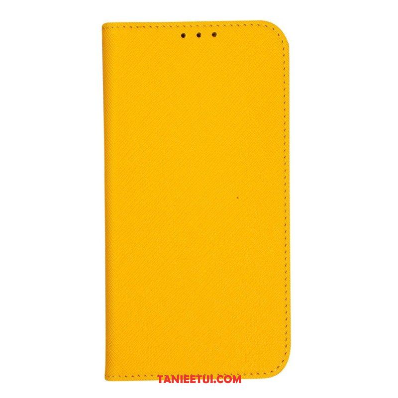 Etui Na Telefon do iPhone 14 Etui Folio Teksturowane