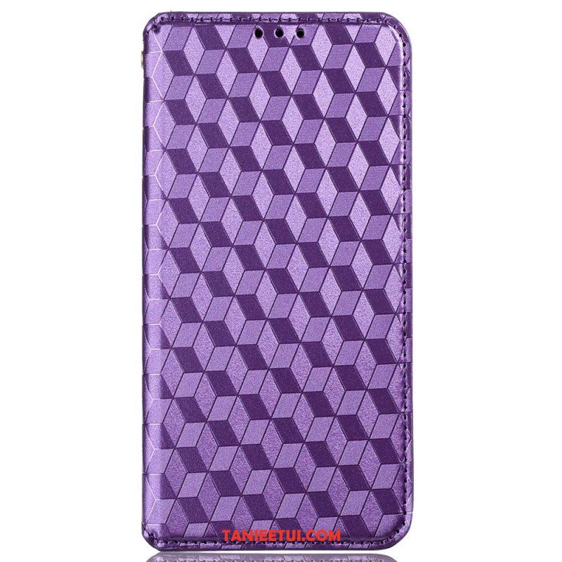 Etui Na Telefon do iPhone 14 Pro Max Etui Folio Tekstura 3d