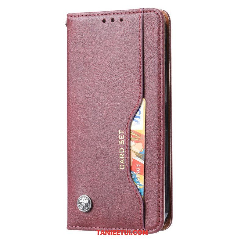 Etui Na Telefon do iPhone 15 Etui Folio Zestaw Kart