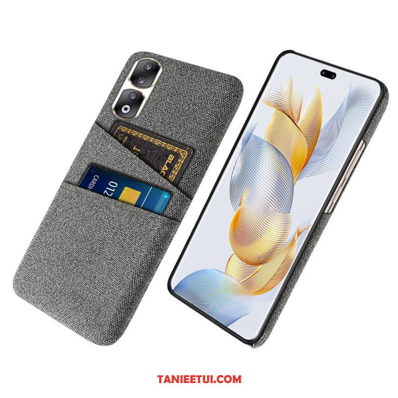 Etui do Honor 90 Pro Materiałowe Etui Na Karty