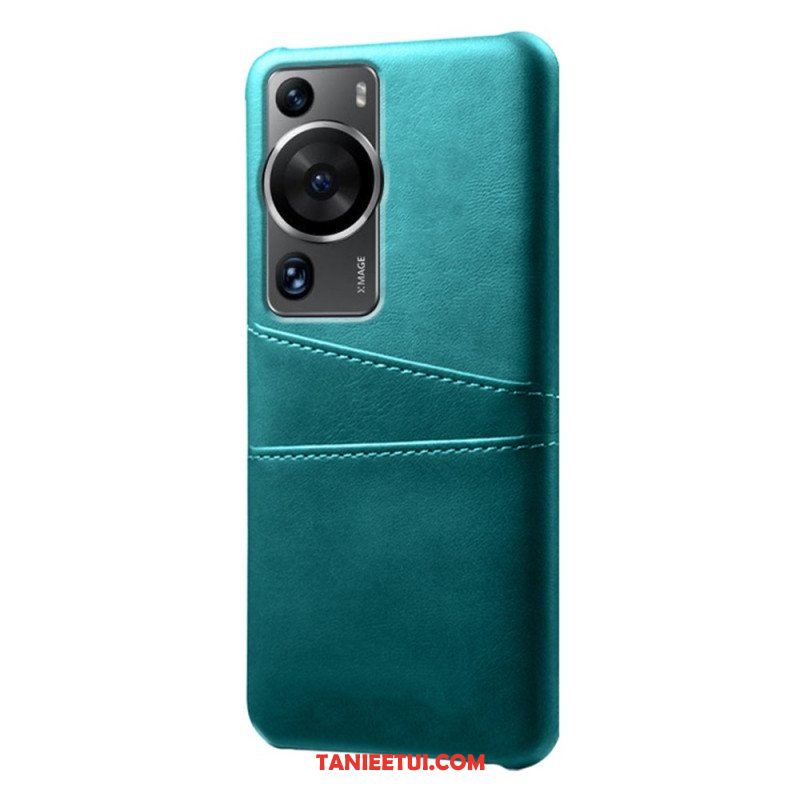 Etui do Huawei P60 Pro Etui Na Karty Z Efektem Skóry