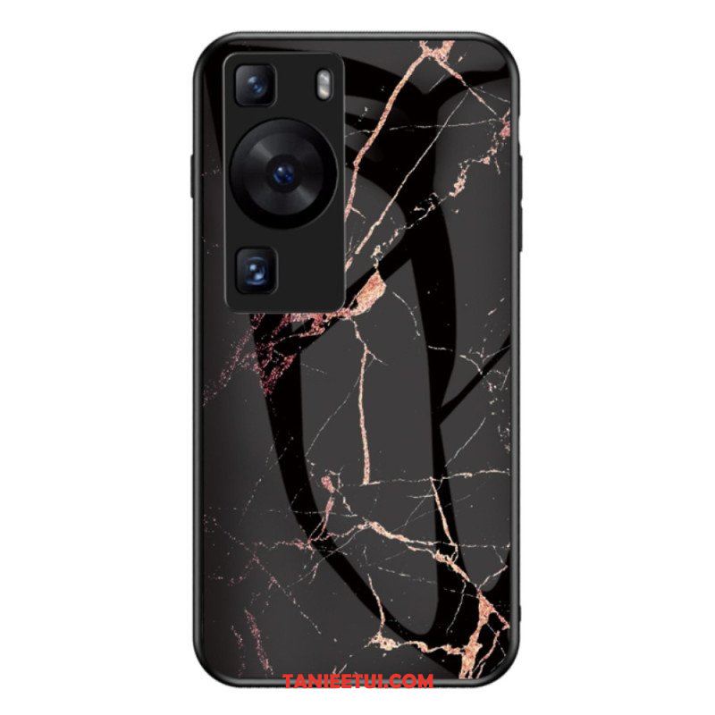 Etui do Huawei P60 Pro Marmurowe Szkło Hartowane