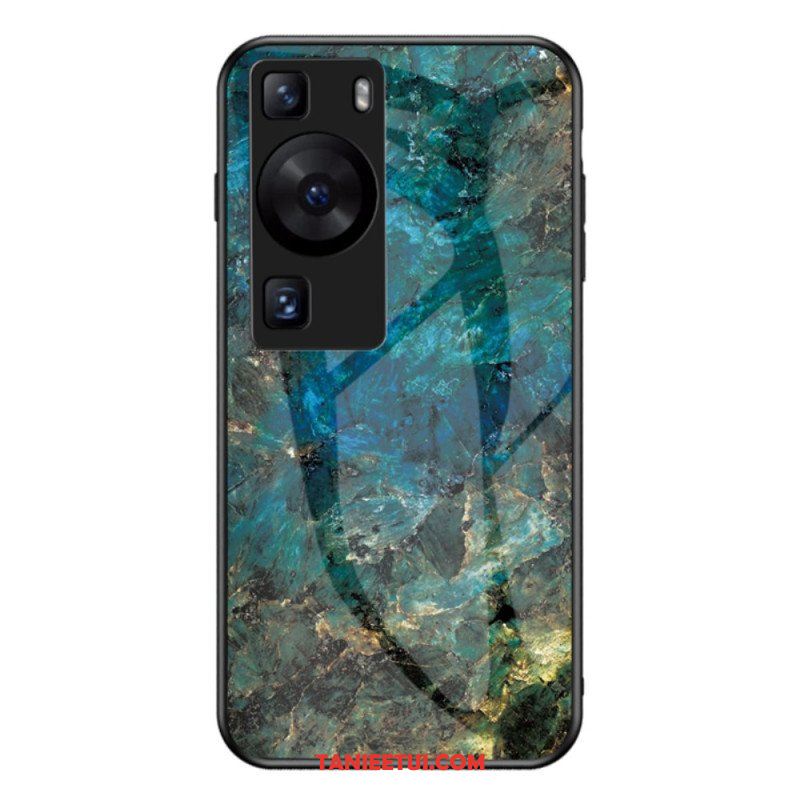 Etui do Huawei P60 Pro Marmurowe Szkło Hartowane