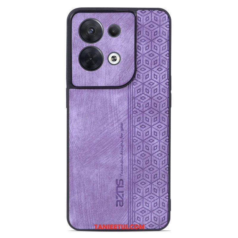 Etui do Oppo Reno 8 Efekt Skóry Azns