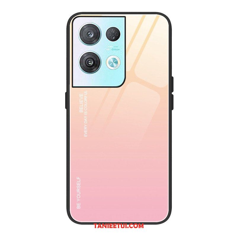 Etui do Oppo Reno 8 Pro Uwierz W Szkło Hartowane