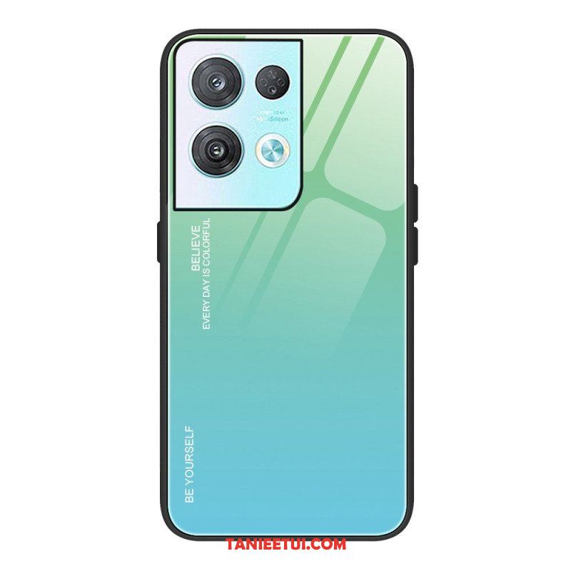 Etui do Oppo Reno 8 Pro Uwierz W Szkło Hartowane