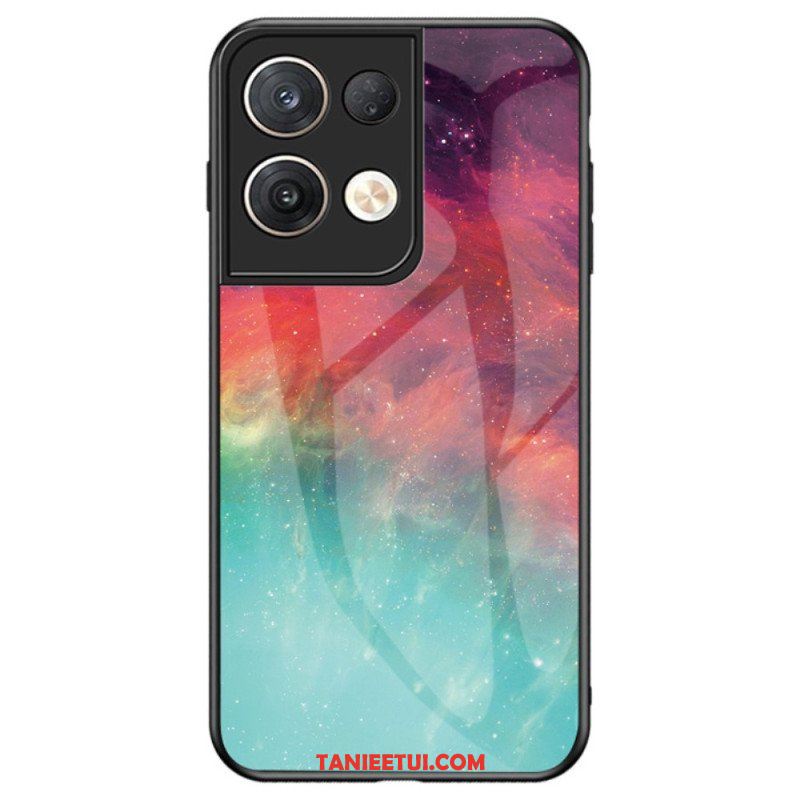 Etui do Oppo Reno 8 Pro Wzór Ze Szkła Hartowanego