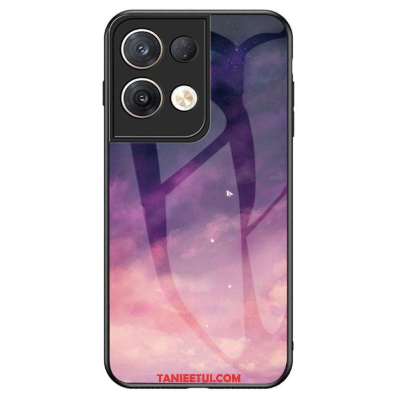 Etui do Oppo Reno 8 Pro Wzór Ze Szkła Hartowanego