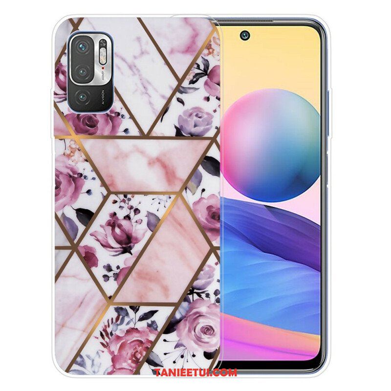 Etui do Poco M3 Pro 5G Geometryczny Marmur