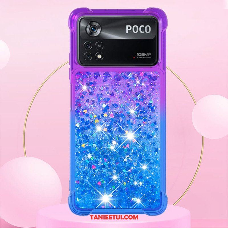 Etui do Poco X4 Pro 5G Kolorowe Cekiny