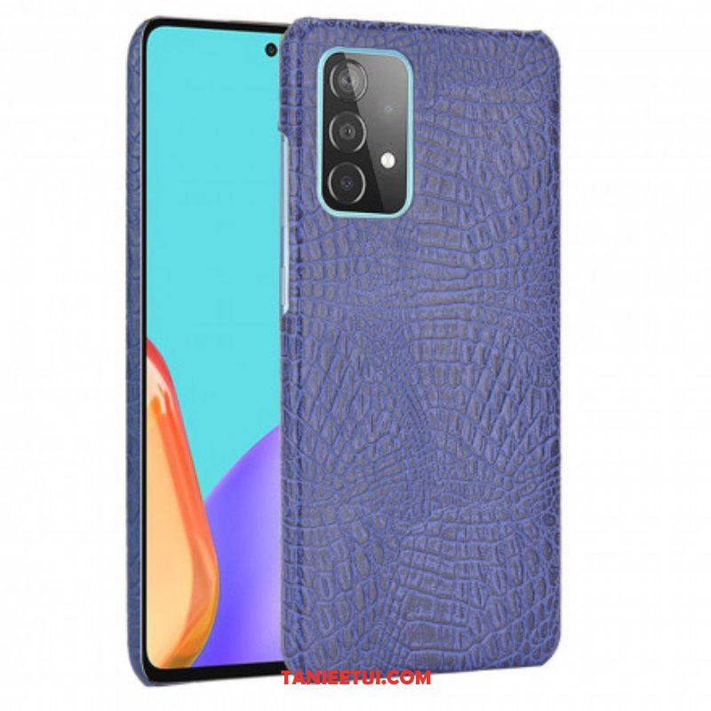 Etui do Samsung Galaxy A52 4G / A52 5G / A52s 5G Efekt Skóry Krokodyla