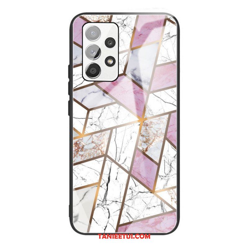 Etui do Samsung Galaxy A53 5G Geometria Marmurowe Szkło Hartowane