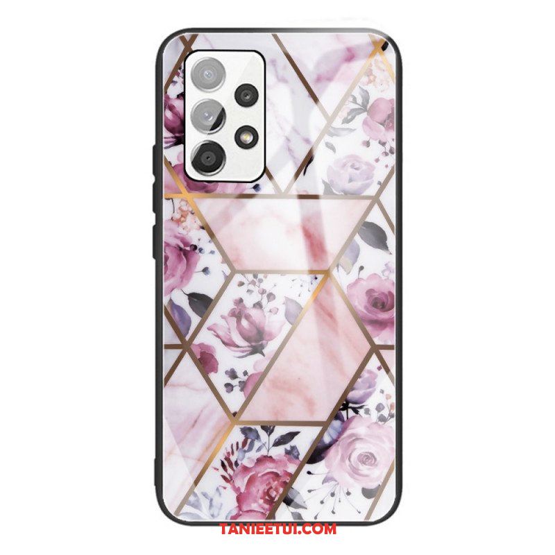 Etui do Samsung Galaxy A53 5G Geometria Marmurowe Szkło Hartowane