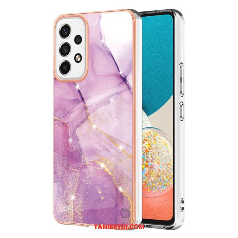 Etui do Samsung Galaxy A53 5G Silikonowy Elastyczny Marmur