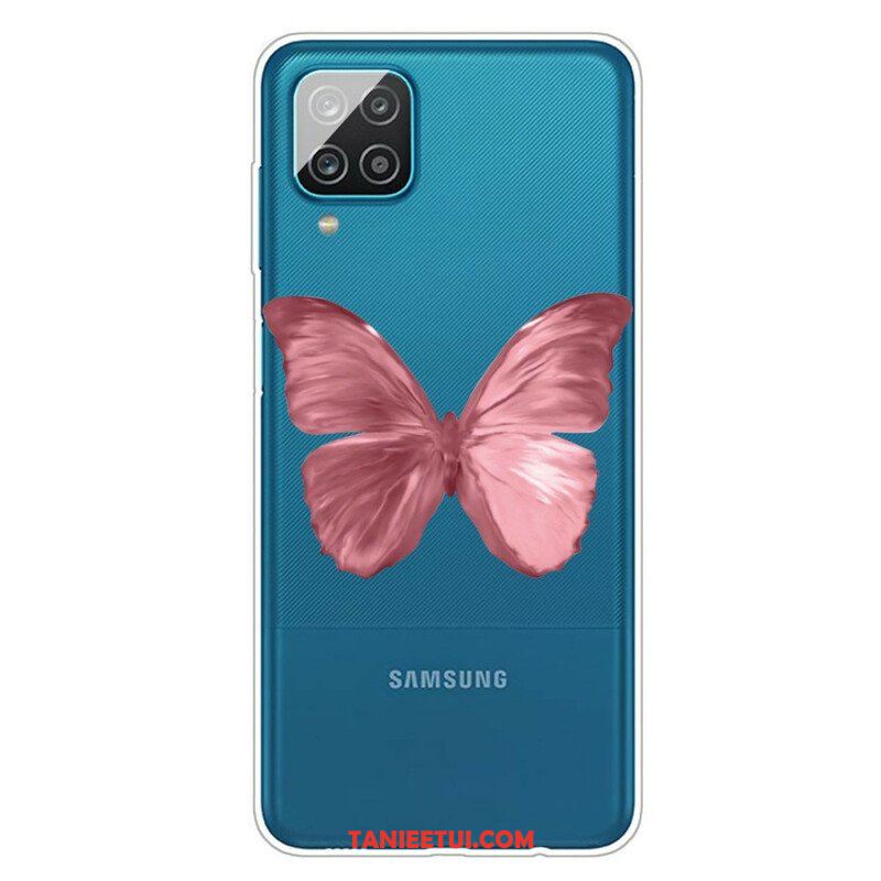 Etui do Samsung Galaxy M12 / A12 Dzikie Motyle