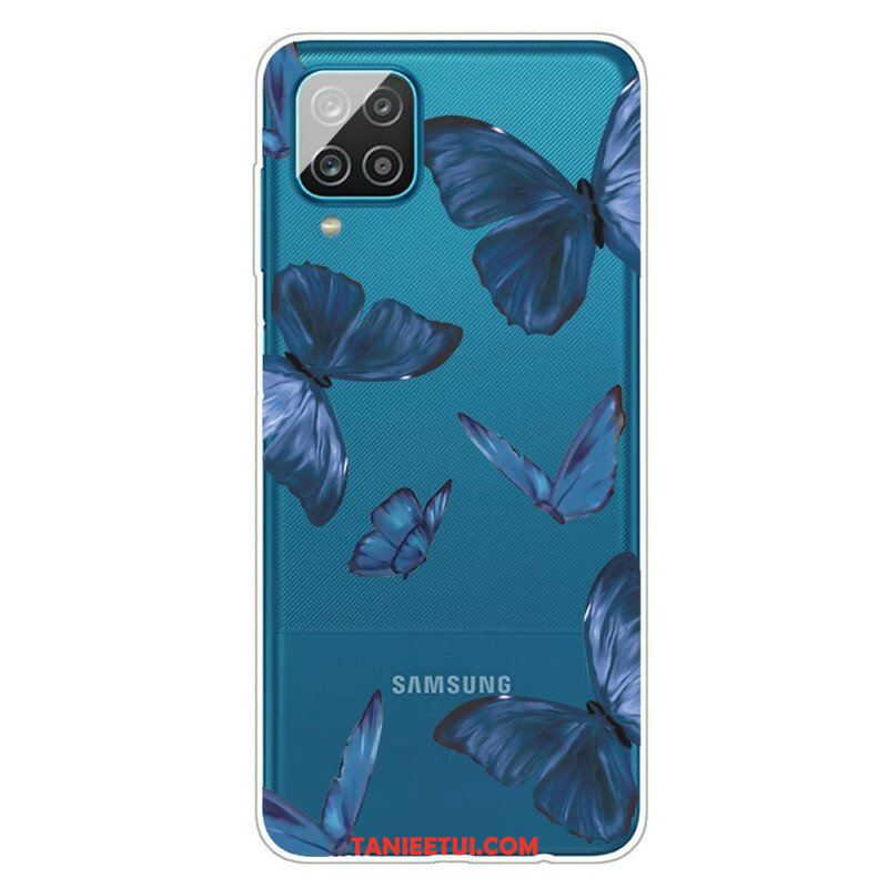 Etui do Samsung Galaxy M12 / A12 Dzikie Motyle