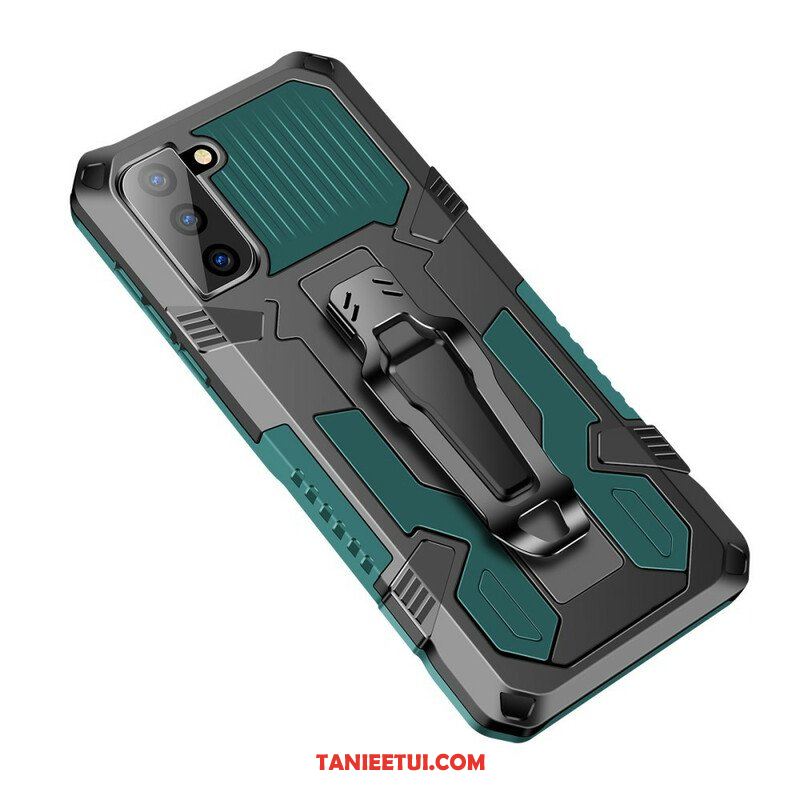 Etui do Samsung Galaxy S21 FE Robot Z Zaczepem Na Pasek