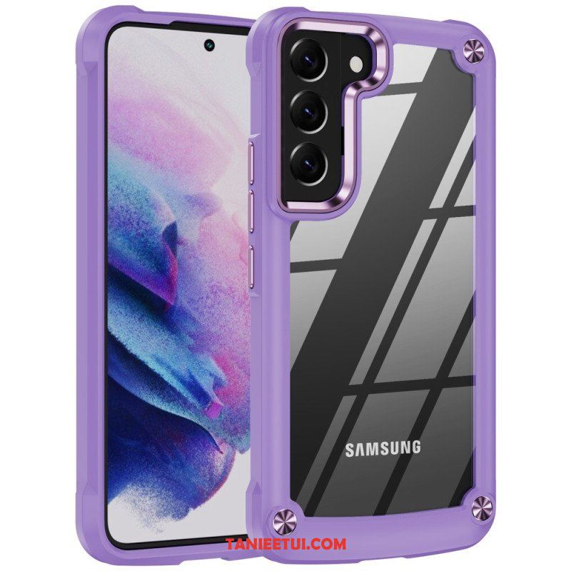 Etui do Samsung Galaxy S23 5G Hybryda Ze Stopem Aluminium