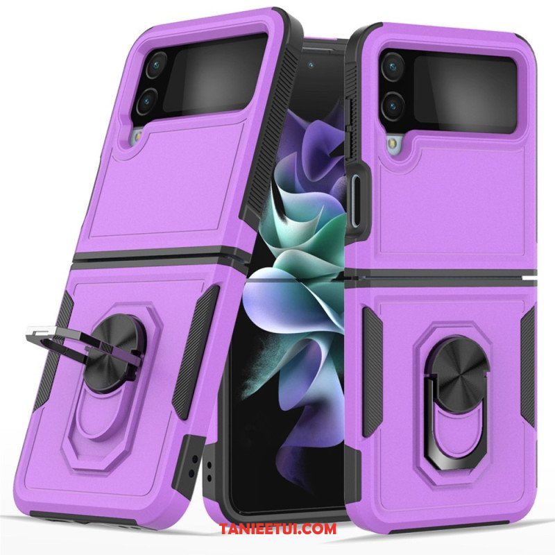 Etui do Samsung Galaxy Z Flip 4 Etui Folio Sztywny Ze Wsparciem Pierścienia