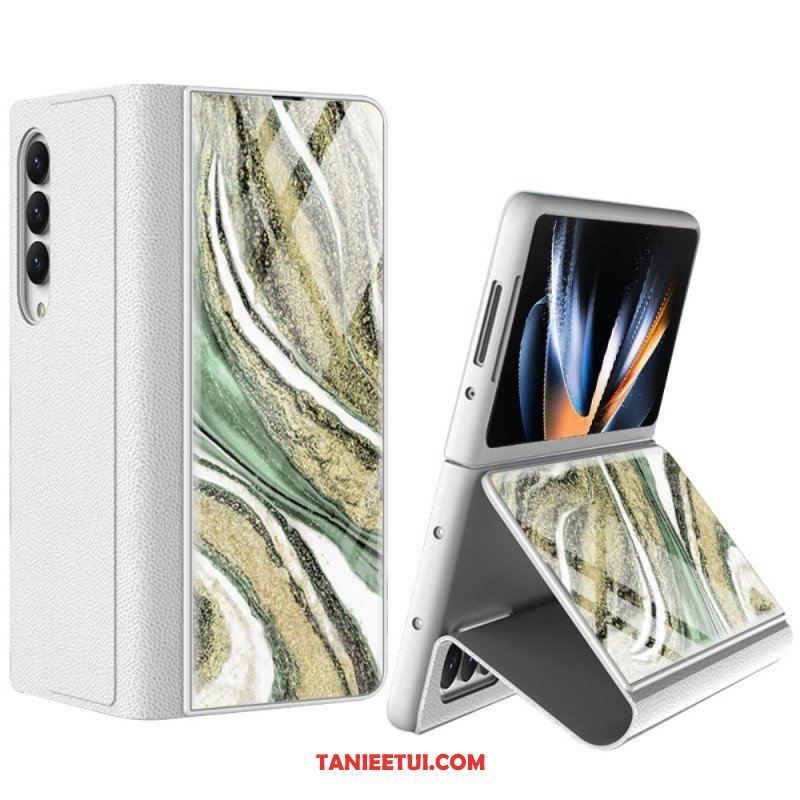 Etui do Samsung Galaxy Z Fold 4 Marmurowe Fale Gkk