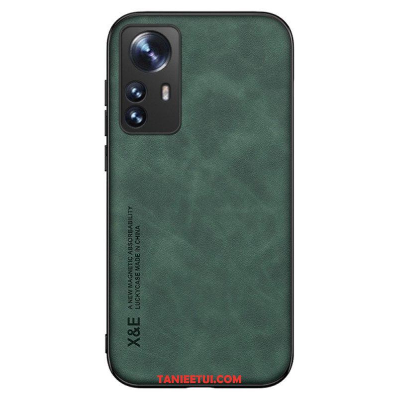 Etui do Xiaomi 12 / 12X Skóra Z Efektem Skóry X&e