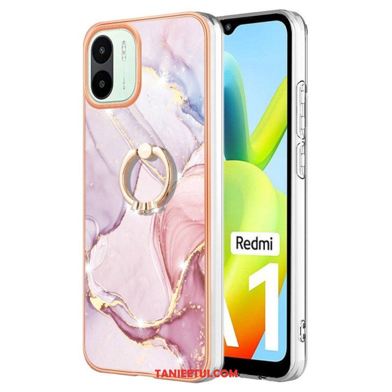 Etui do Xiaomi Redmi A1 Marmur Ze Wspornikiem Pierścienia