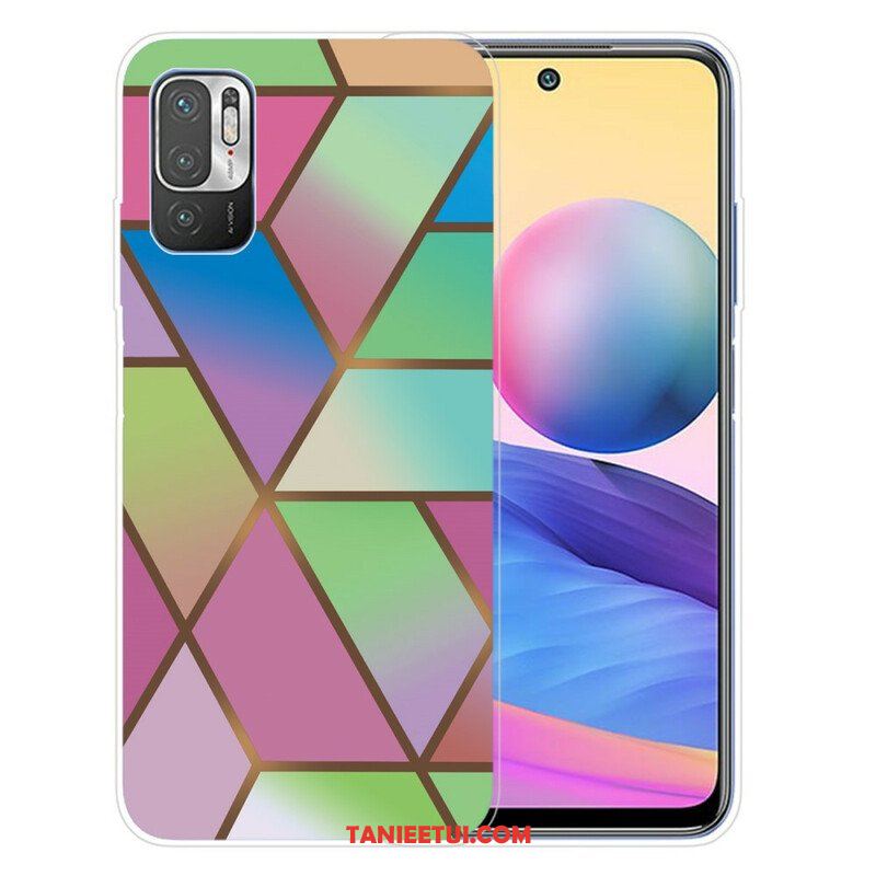 Etui do Xiaomi Redmi Note 10 5G Geometryczny Marmur