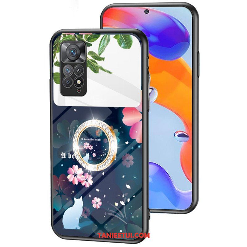 Etui do Xiaomi Redmi Note 11 Pro / 11 Pro 5G Lustro Z Obrotowym Pierścieniem