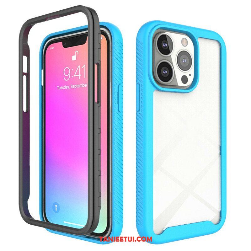 Etui do iPhone 13 Pro Hybrydowe Silikonowe Krawędzie