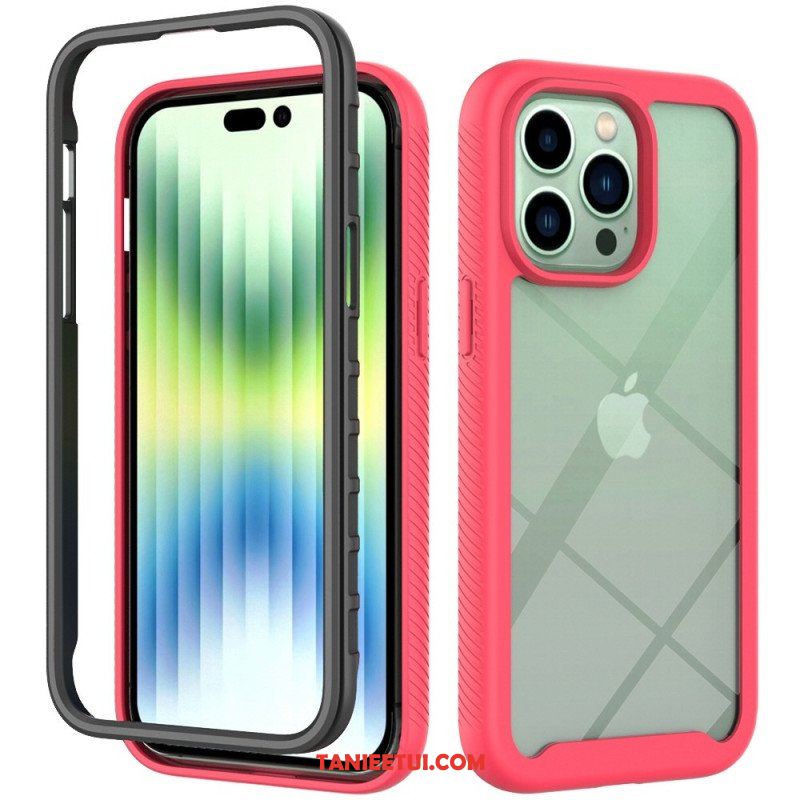 Etui do iPhone 14 Pro Max Hybrydowy Zderzak Ramy