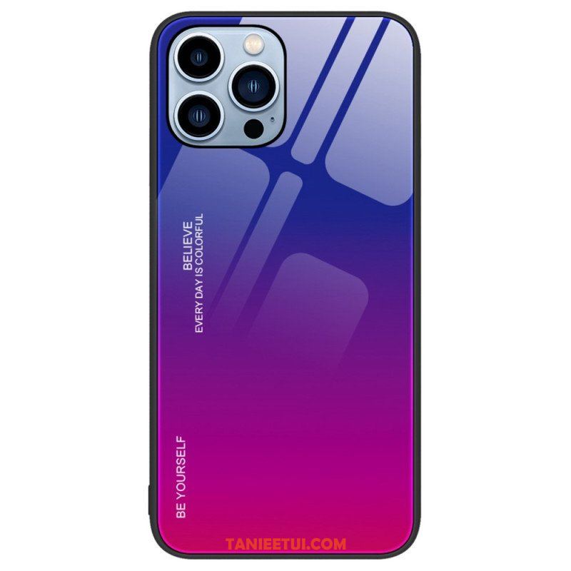 Etui do iPhone 14 Pro Szkło Hartowane Bądź Sobą