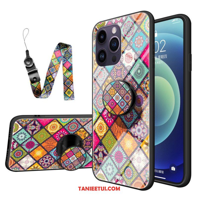 Etui do iPhone 15 Pro Max Patchwork