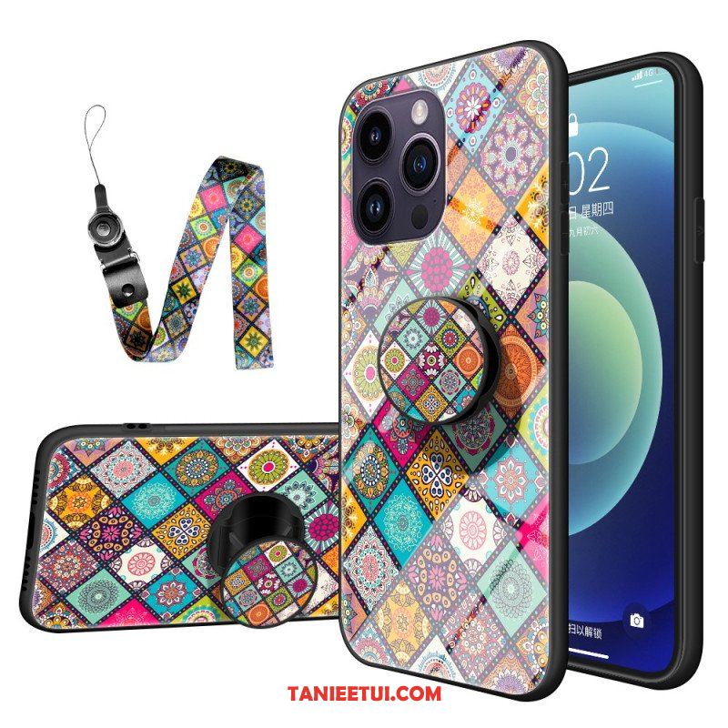 Etui do iPhone 15 Pro Max Patchwork